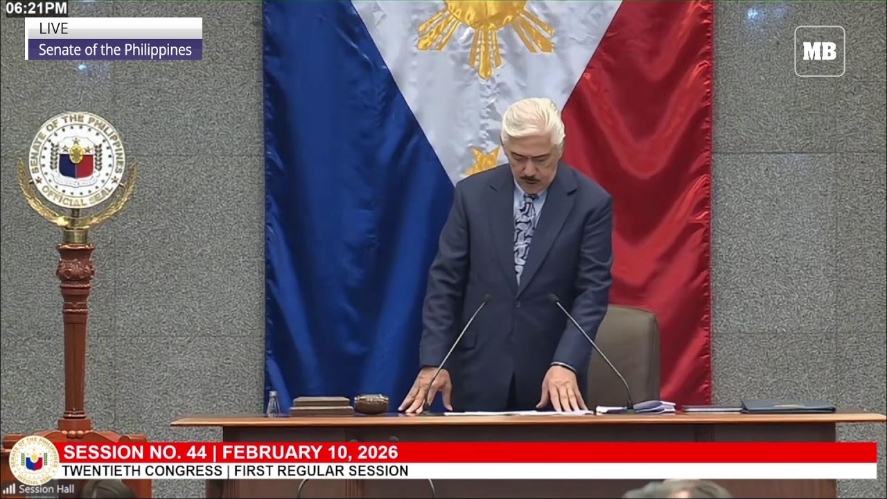 LIVE: Senate holds plenary session | Feb. 10