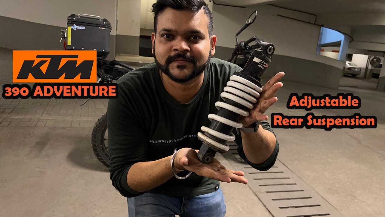 Spring into Action | KTM 390 Adventure Rear Adjustable Suspension | High Rebound | Bike Modification