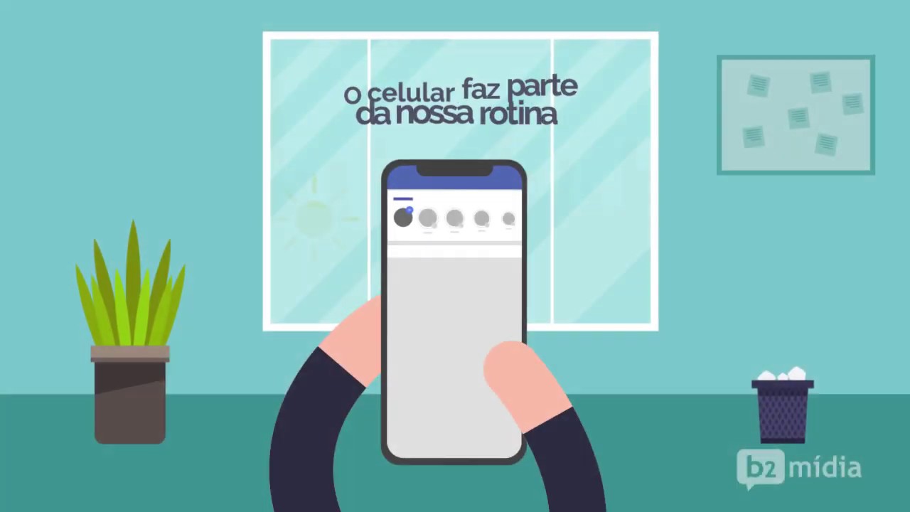 Anima&ccedil;&atilde;o | Uso consciente de celular no trabalho