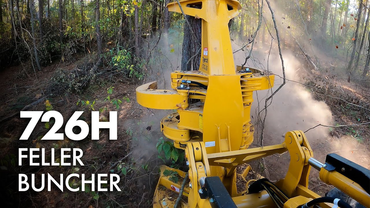 Tigercat 726H Feller Buncher in Mississippi