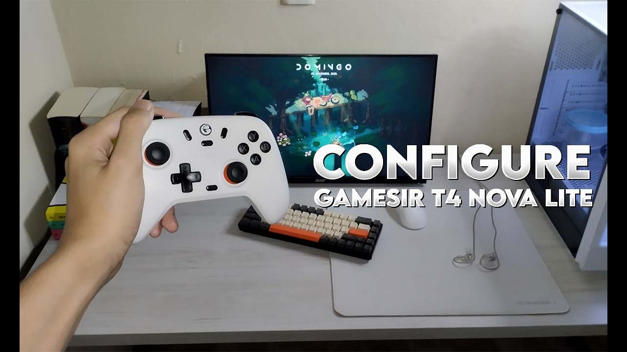 COMO CONFIGURAR E CALIBRAR O GAMESIR T4 NOVA LITE