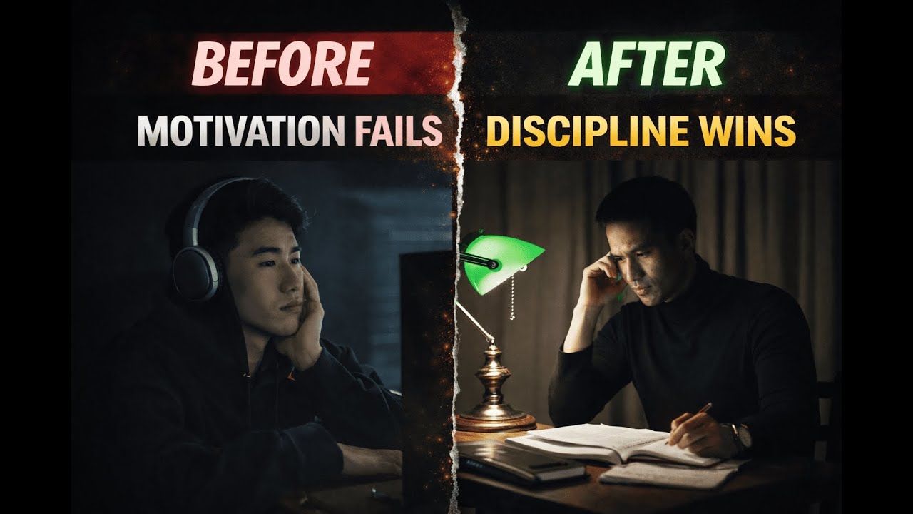 Motivation Fades. Discipline Changes Everything.