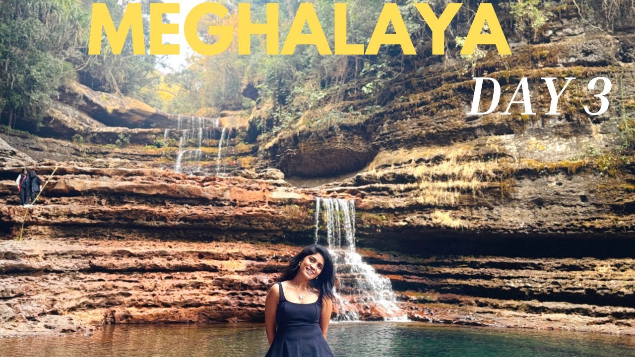 Meghalaya Trip Day 3| Mawdok Viewpoint, Garden of Caves & Wei Sawdong Waterfalls 🌿💦