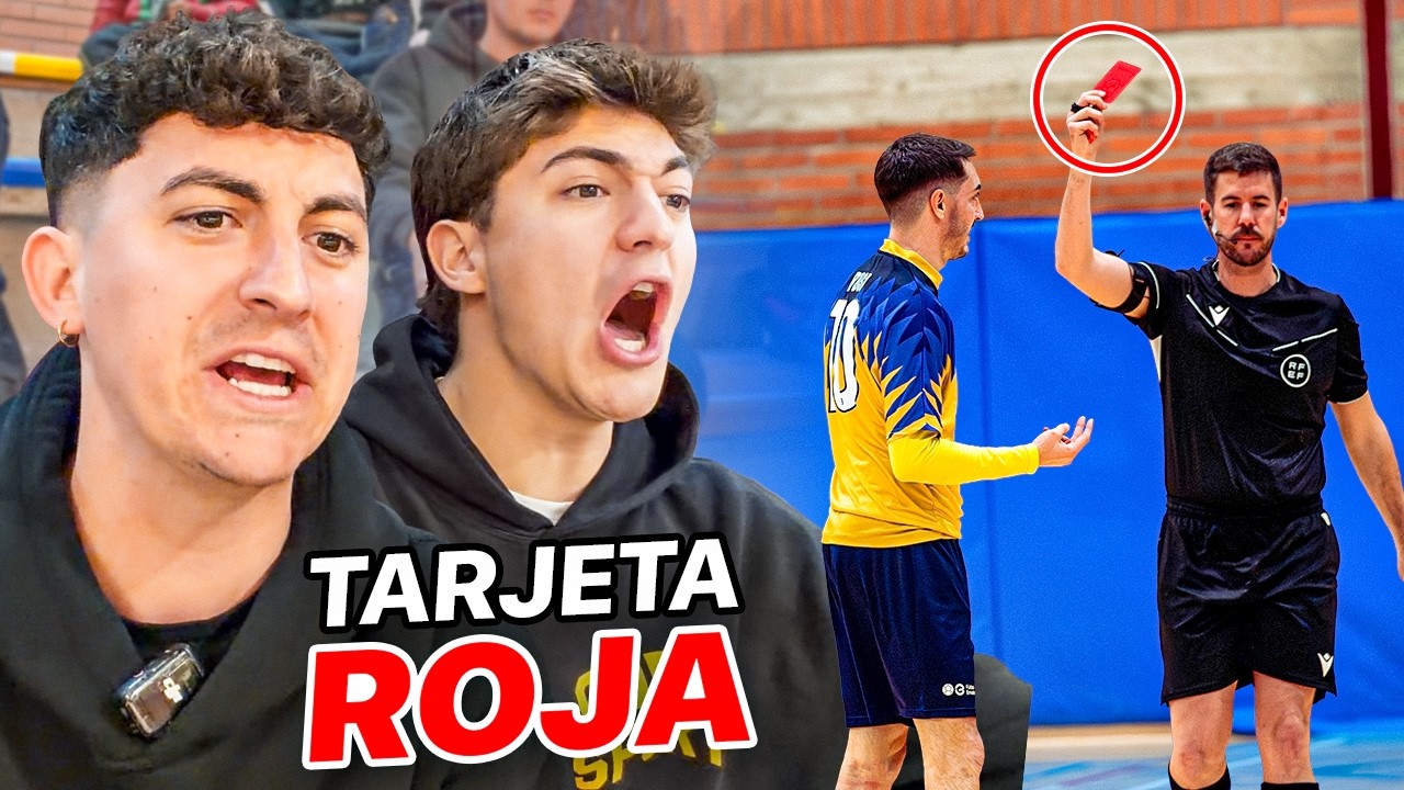 PARTIDO de FUTSAL CONTRA el L&Iacute;DER *Nos lo jugamos todo y recibimos roja*
