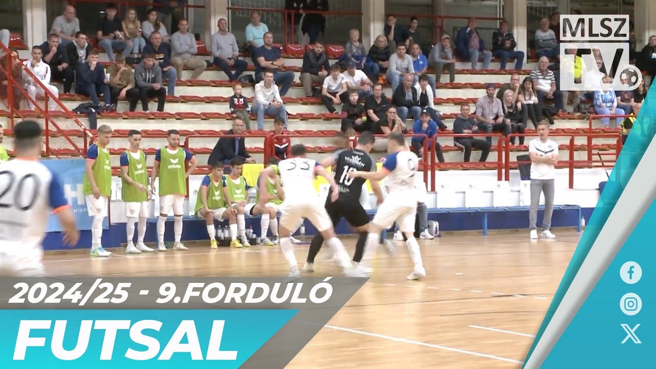 Vehir.hu Futsal Veszprém–A Studio Futsal Nyíregyháza | 3-5 | Férfi Futsal NB I | 9. forduló | MLSZTV