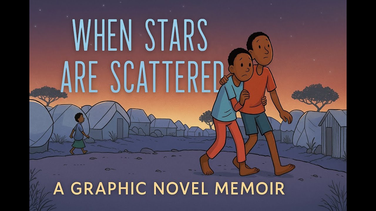 When Stars Are Scattered | Graphic Novel Memoir Book Trailer