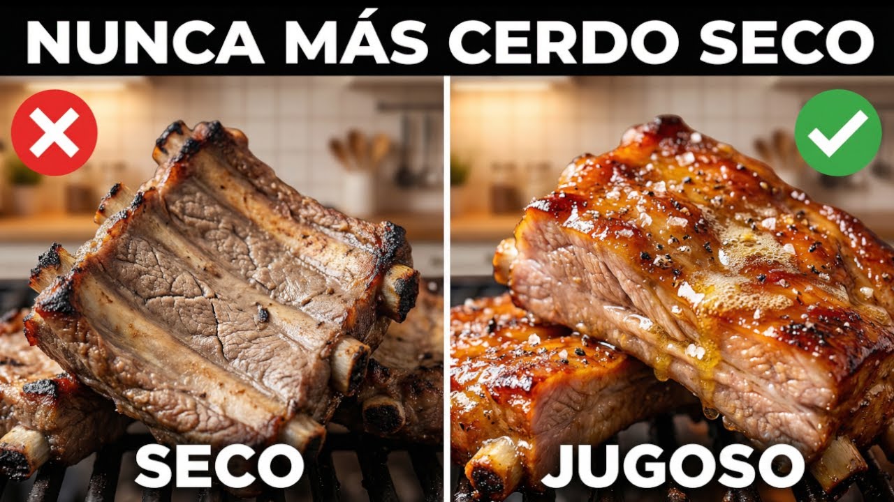 Nunca más cerdo seco: 5 errores que arruinan tu parrilla
