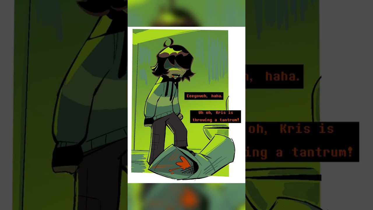 Kris despises their Soul #deltarune #fyp #gaming