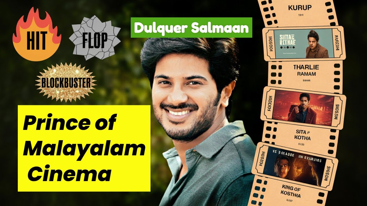 Dulquer Salmaan Career Journey | Hits, Flops & Blockbusters Explained