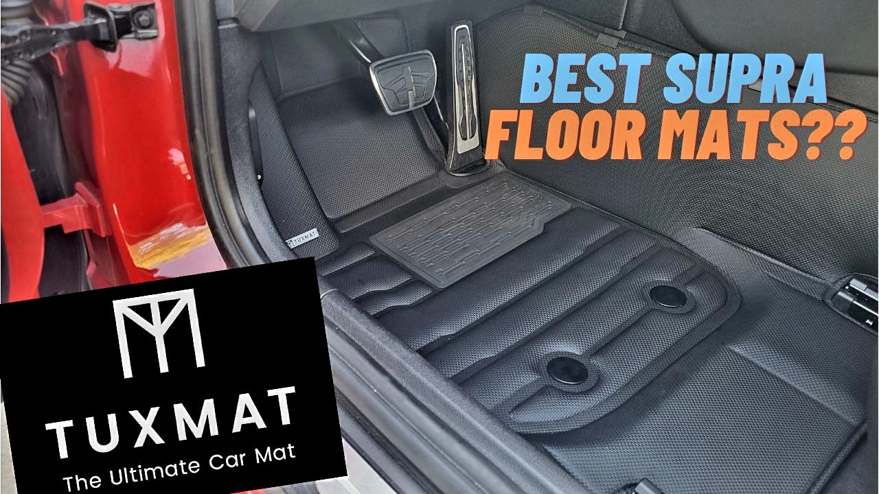 TuxMat Floormats for 2020+ Toyota Supra | Excellent Coverage and Fit 🙌