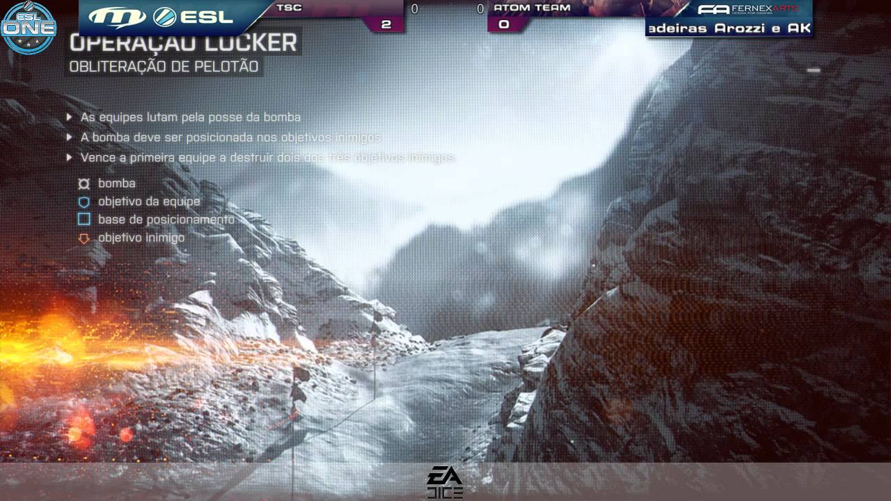 NARRAÇÃO #112 - ESL One BF4 Winter 2015 Season - Cup #2  ATOM TEAM VS TSC