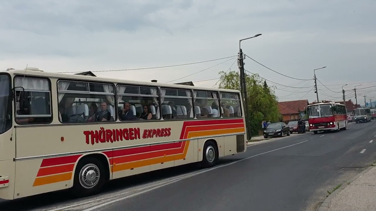 Ikarus találkozó Tapolca felvonulás 2022.05.07