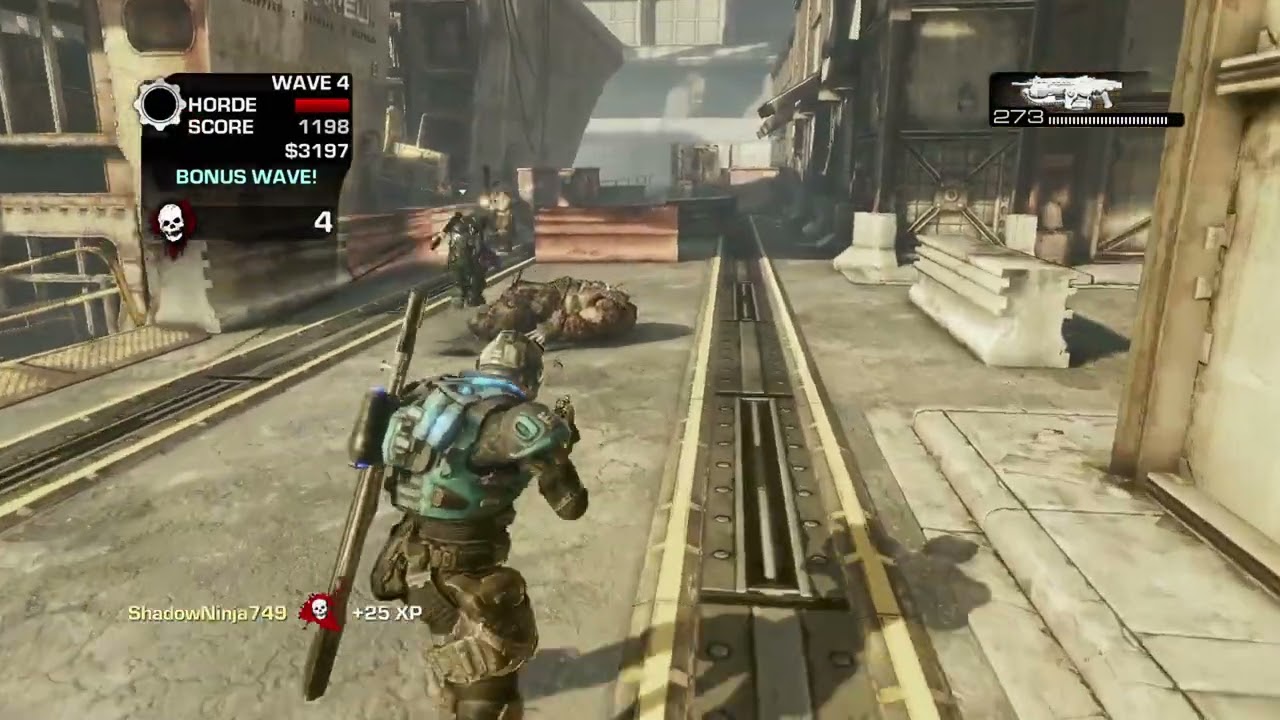 Gears of war 3 - horde mode, i'm back from vacation and ready to dig in