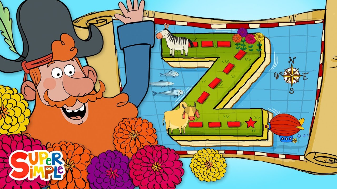Captain Seasalt and the ABC Pirates go on a Zany Adventure on 