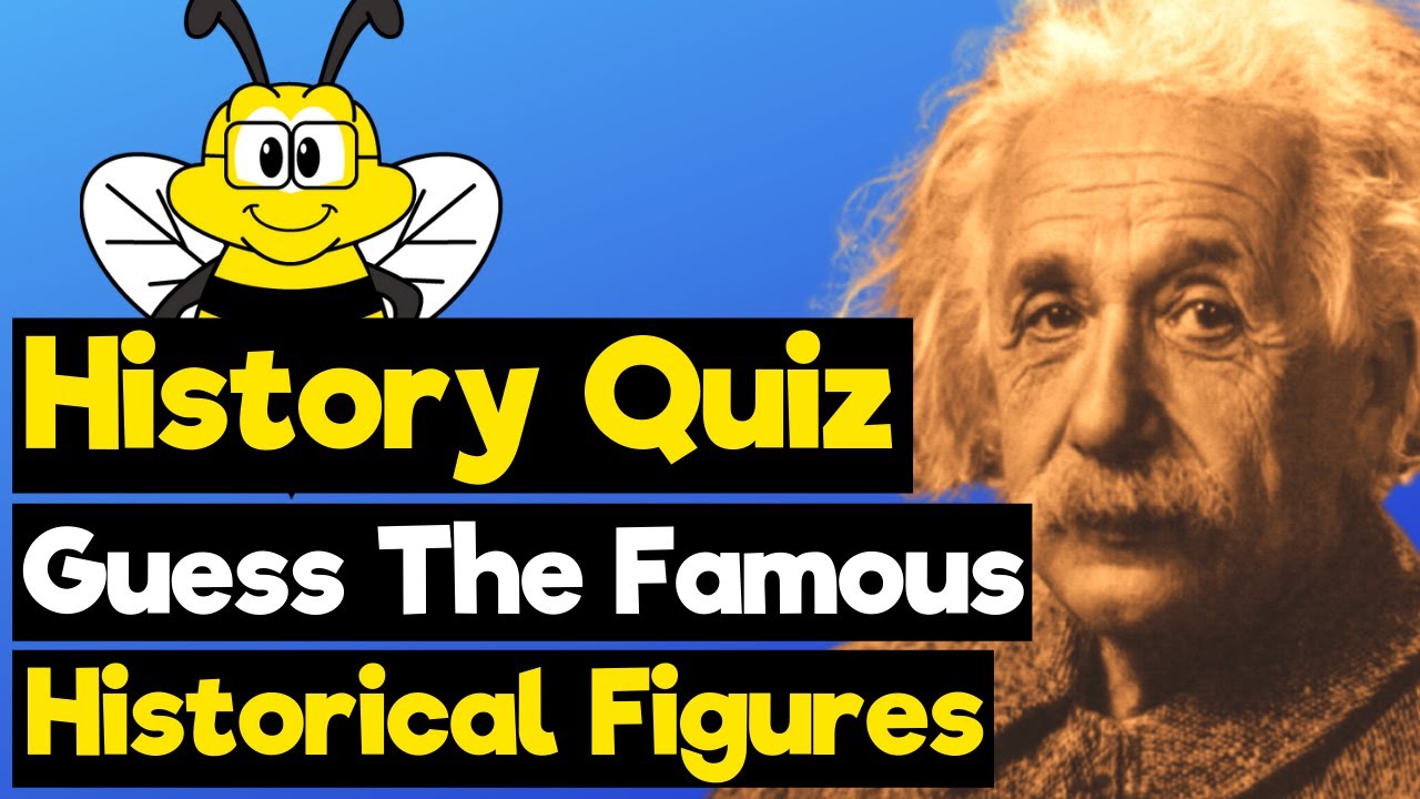 History Quiz - GUESS The Famous Historical Figures | 20 History Questions & Answers | 20 Fun Facts