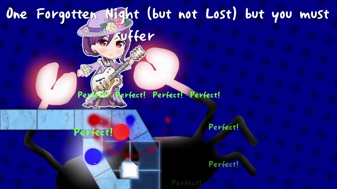 [ADOFAI Cursed Level by Anjeez929, VFX by Yangsy56302] OneForgottenNight(ButNotLost)ButYouMustSuffer