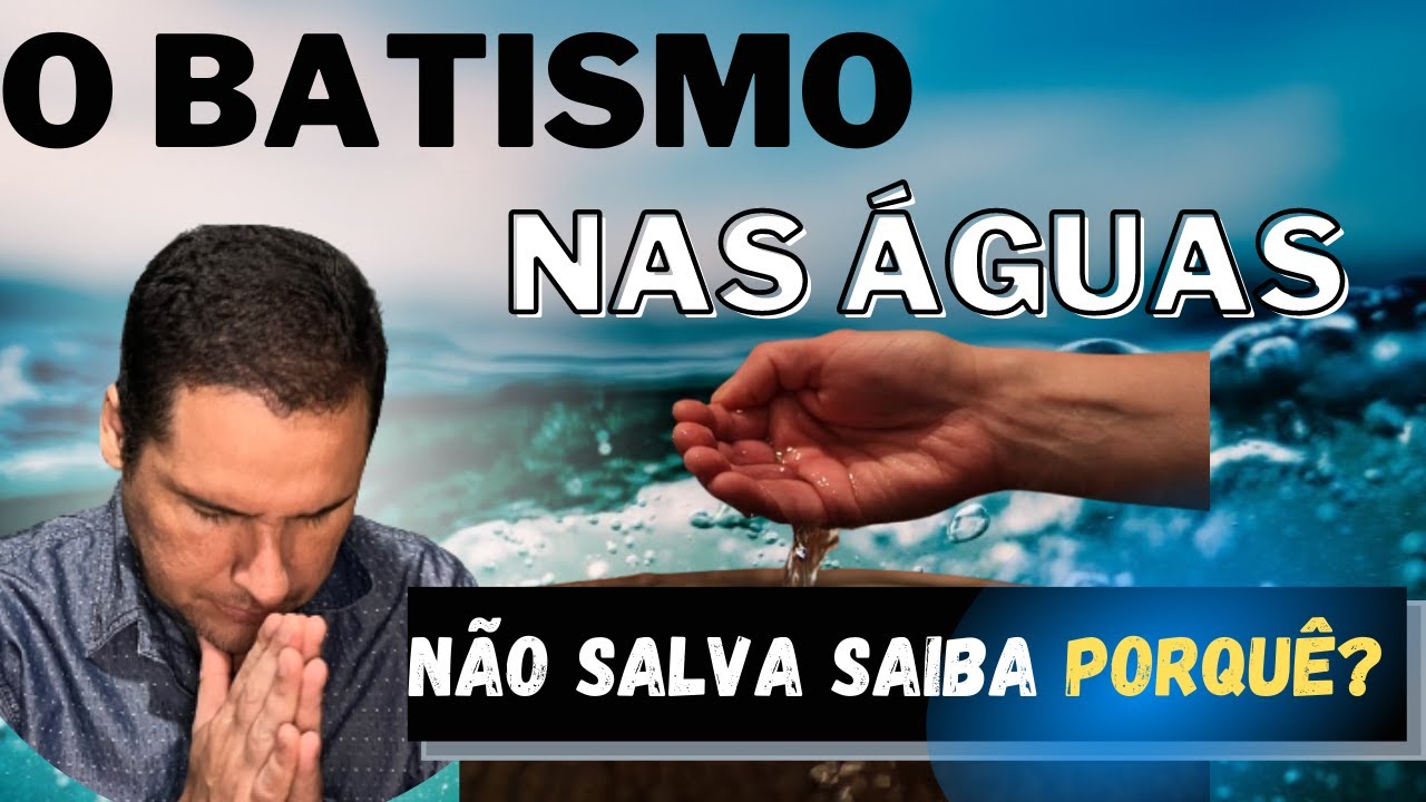 ESTUDO MARCOS 1:04,05 - QUAL O SIGNIFICADO DO BATISMO NAS AGUAS - @FRUTIFICAI OFICIAL