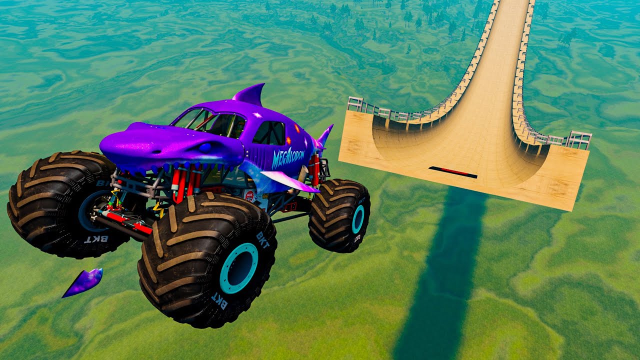 Monster Jam Big Air Challenge | Monster Truck Jaw-Dropping Jumps & Crashes