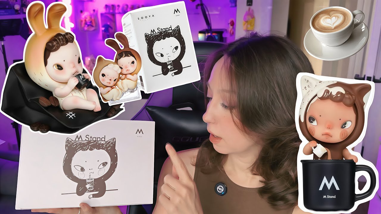 SOOYA РАСПАКОВКА КОФЕЙНЫХ БЛАЙНД БОКСОВ ОТ M STAND