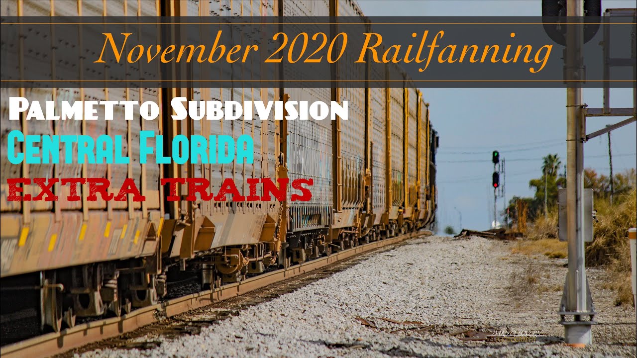 Novelties & November Florida Railfanning!