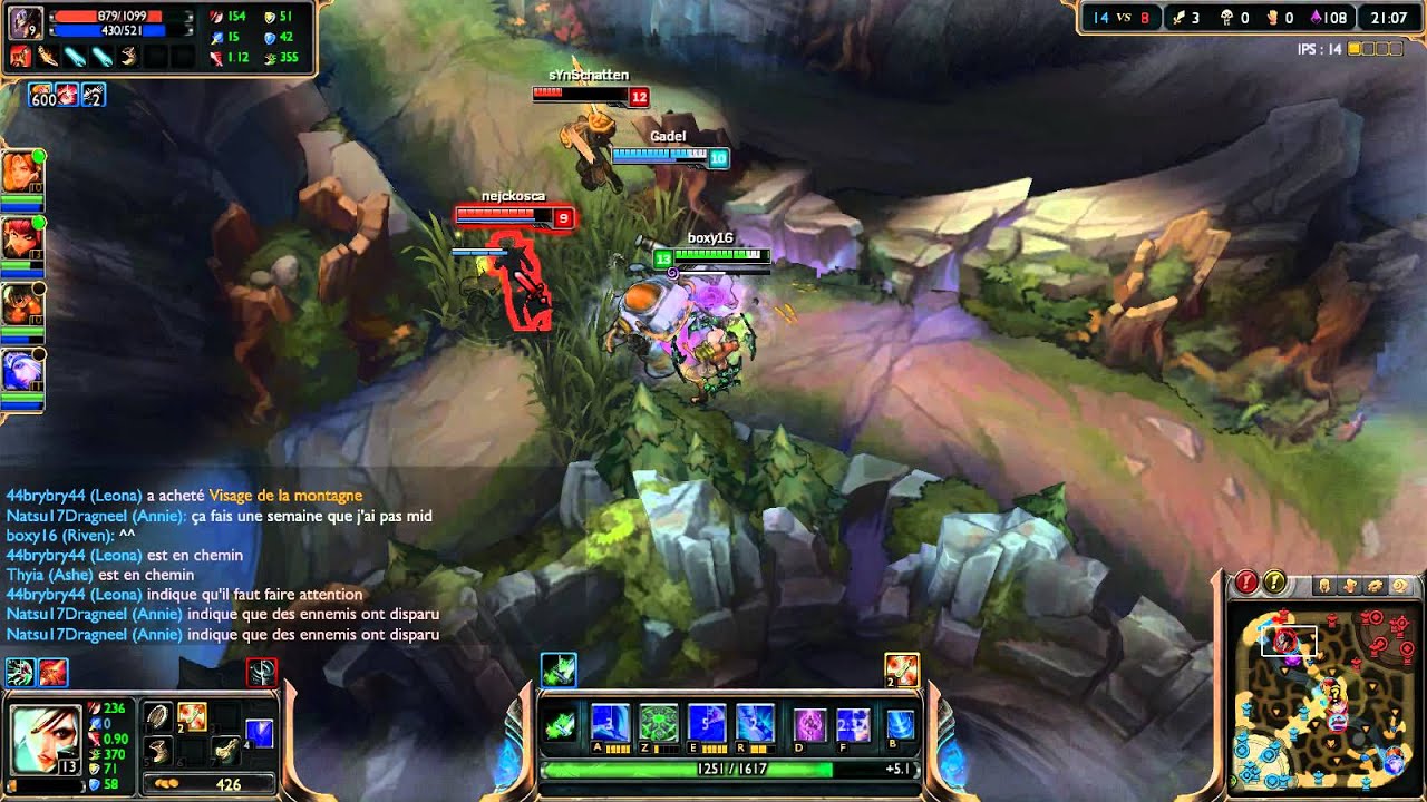 League Of Legends 9eme Game de Placement!