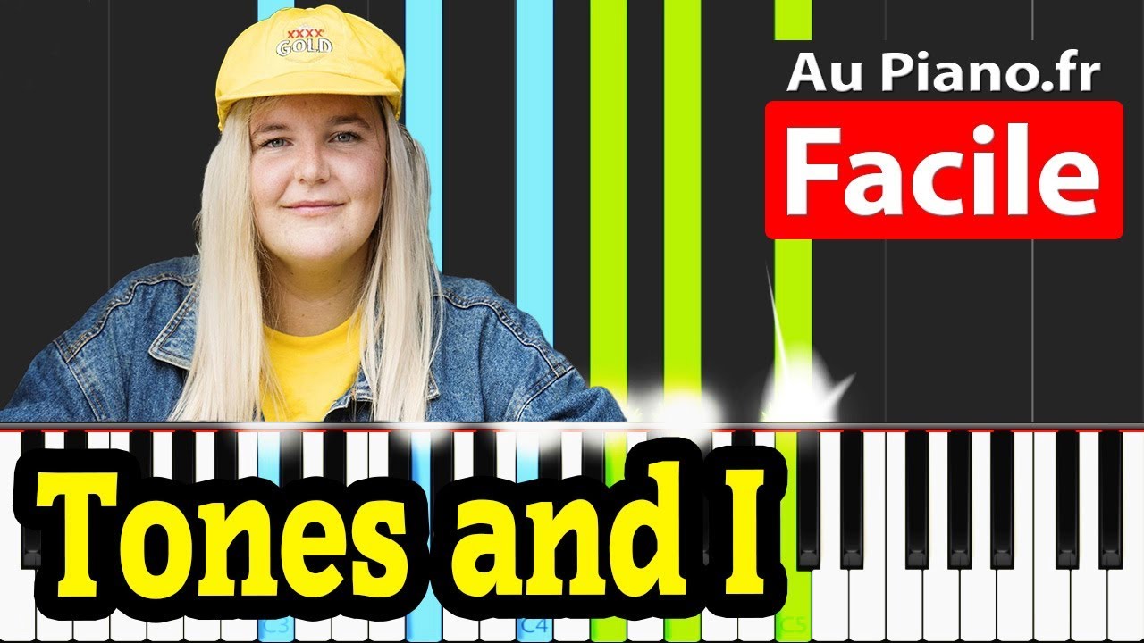 Tones and I - Dance Monkey - Piano Facile (Aupiano.fr)