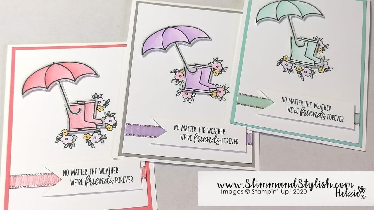 Friends Forever Card ft. Stampin' Up! Under my Umbrella
