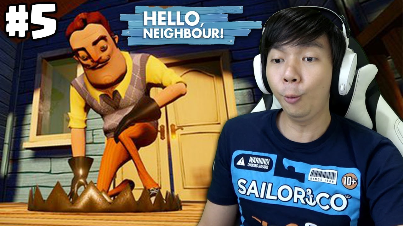 Gw Udah Siap ke Basement - Hello Neighbor Indonesia (Act 3 #3)