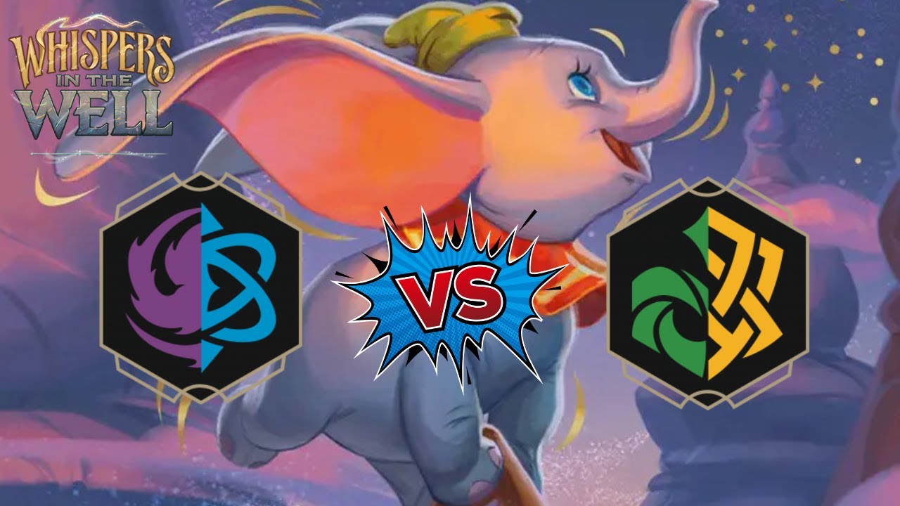 AMETHYST SAPPHIRE VS. AMBER EMERALD  | SET 10 | LORCANA LOCAL CASUAL TOURNAMENT | B01