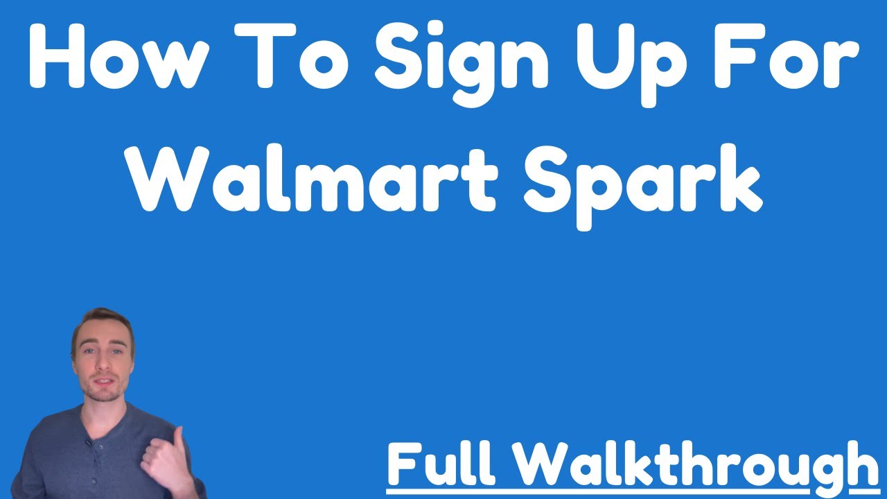 How to Sign Up For Walmart Spark - Full Walkthrough (Fixed/Updated)