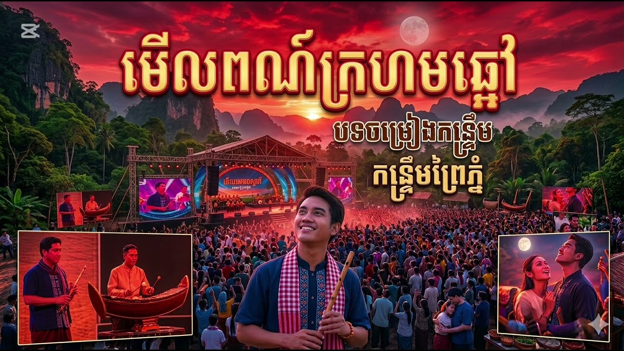 បទកន្ទ្រឹម មើលមេឃមើលអូន Mer Mek Mer Oun Cover By (Diss Solo)