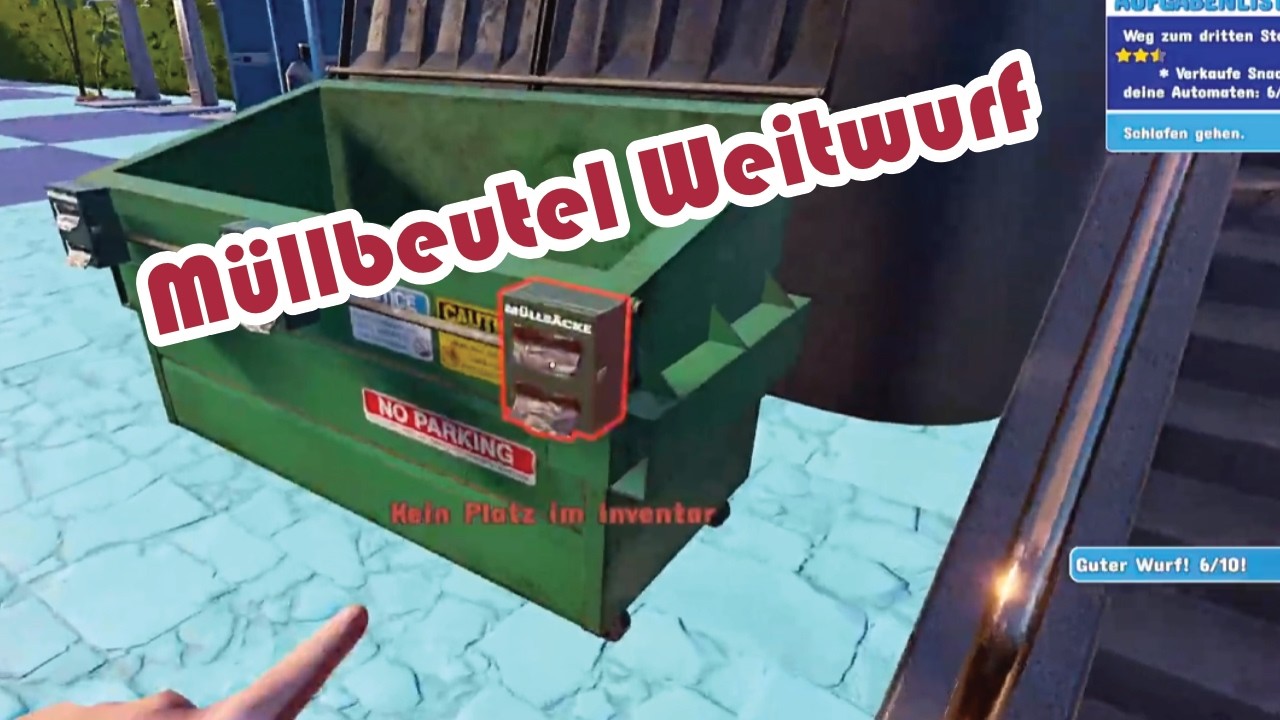 Müllsäcke weitwurf Olympiade - #12 WATERPARK SIMULATOR