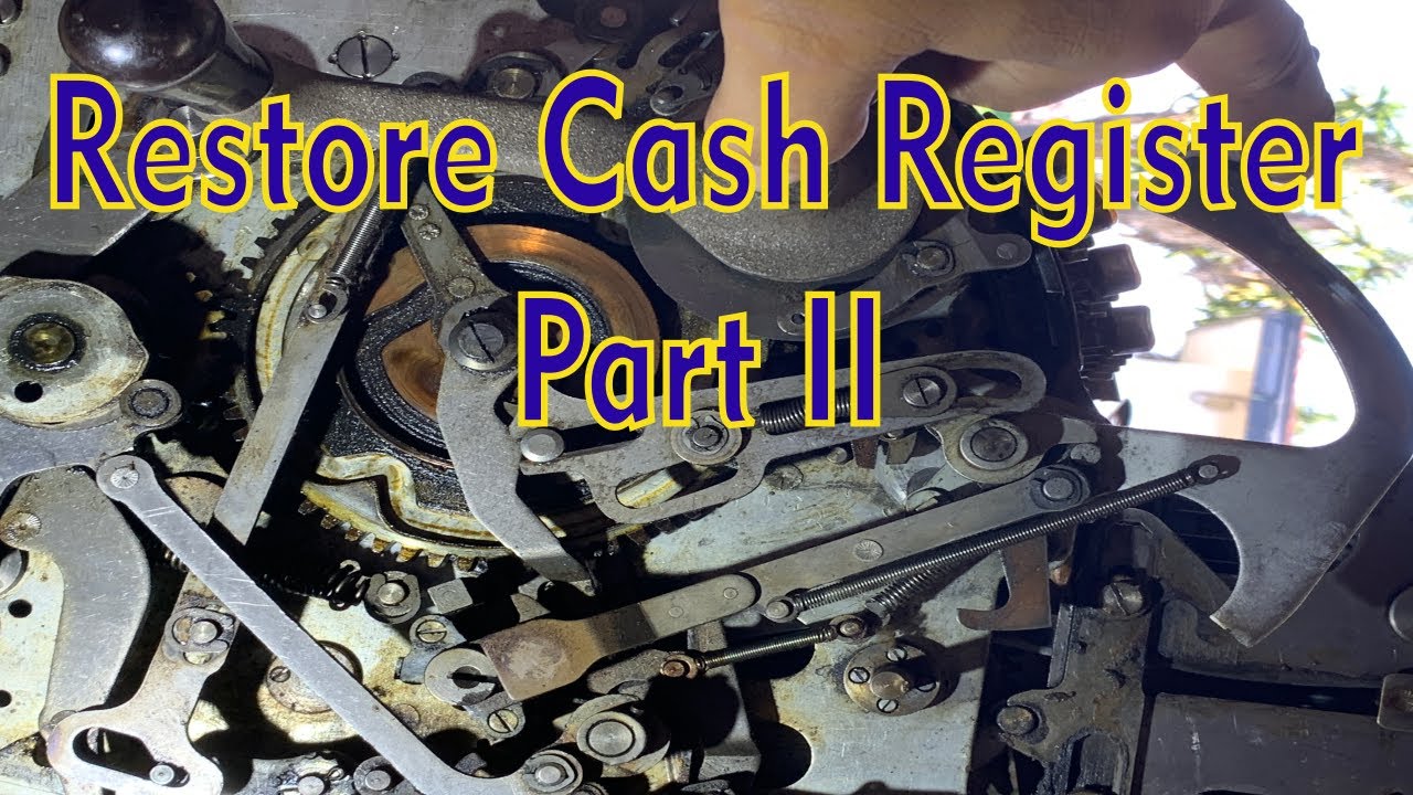 Your Antique Cash Register Keys Won’t Push Down & How to Fix It  #cashregister #cashregisterrepair