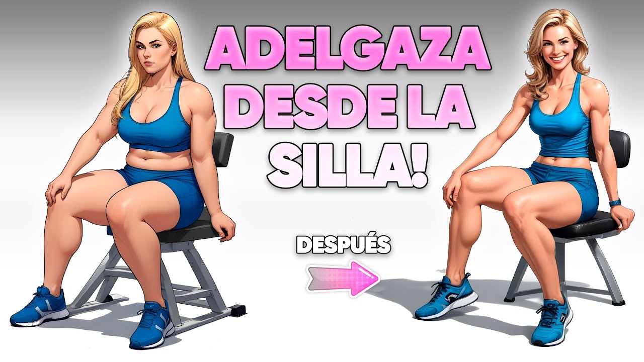 ADELGAZA desde la SILLA DE TU CASA! | En 15 Minutos y TODO el Cuerpo