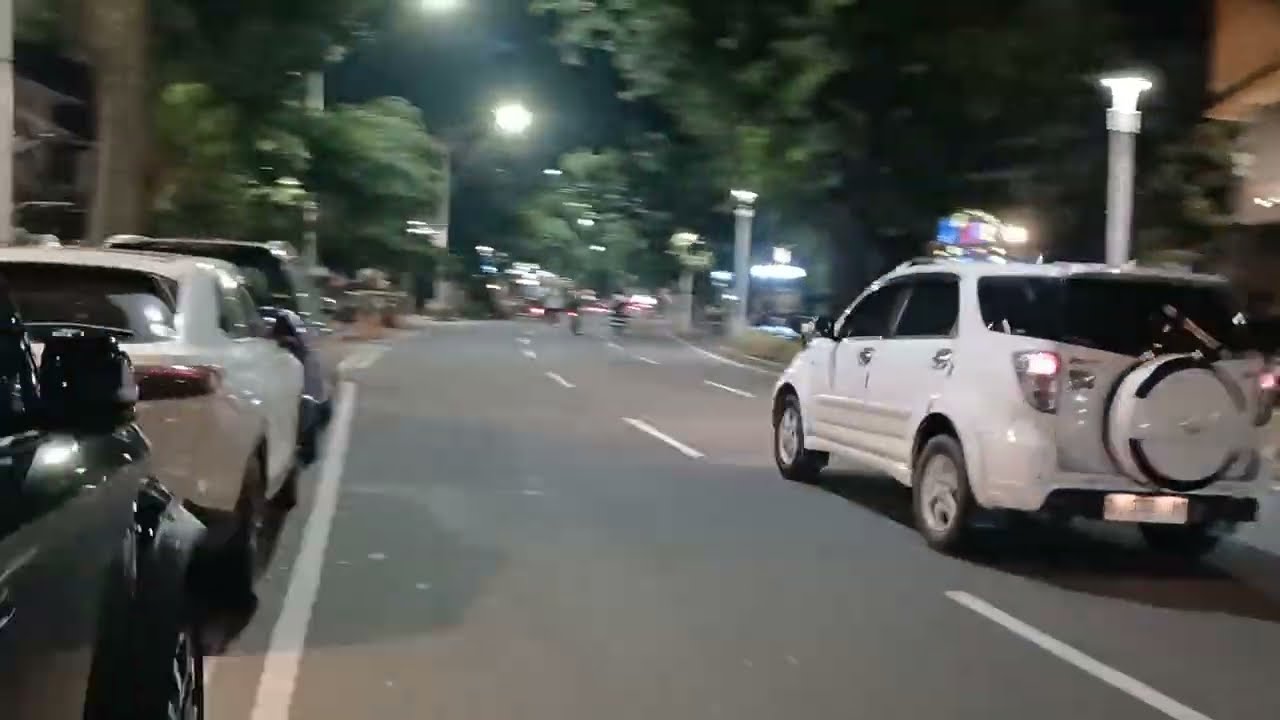 Senopati Jakarta Night Walk 🇮🇩 | Real Life Virtual Walking (Quiet & Empty Streets)