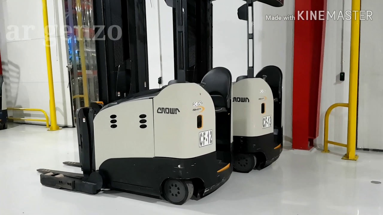 Cara Pengendalian REACHTRUCK CROWN