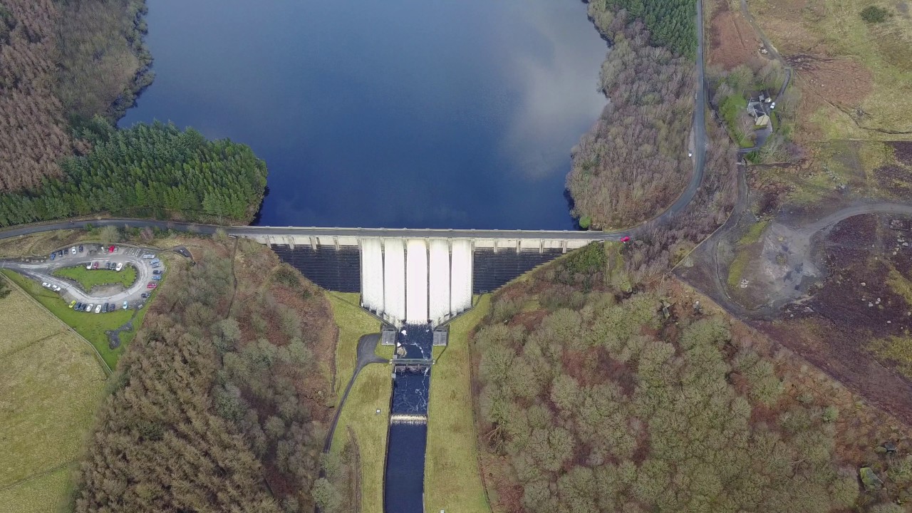 Thruscross Reservoir in 4K with dji Mavic Pro (Drone Footage)