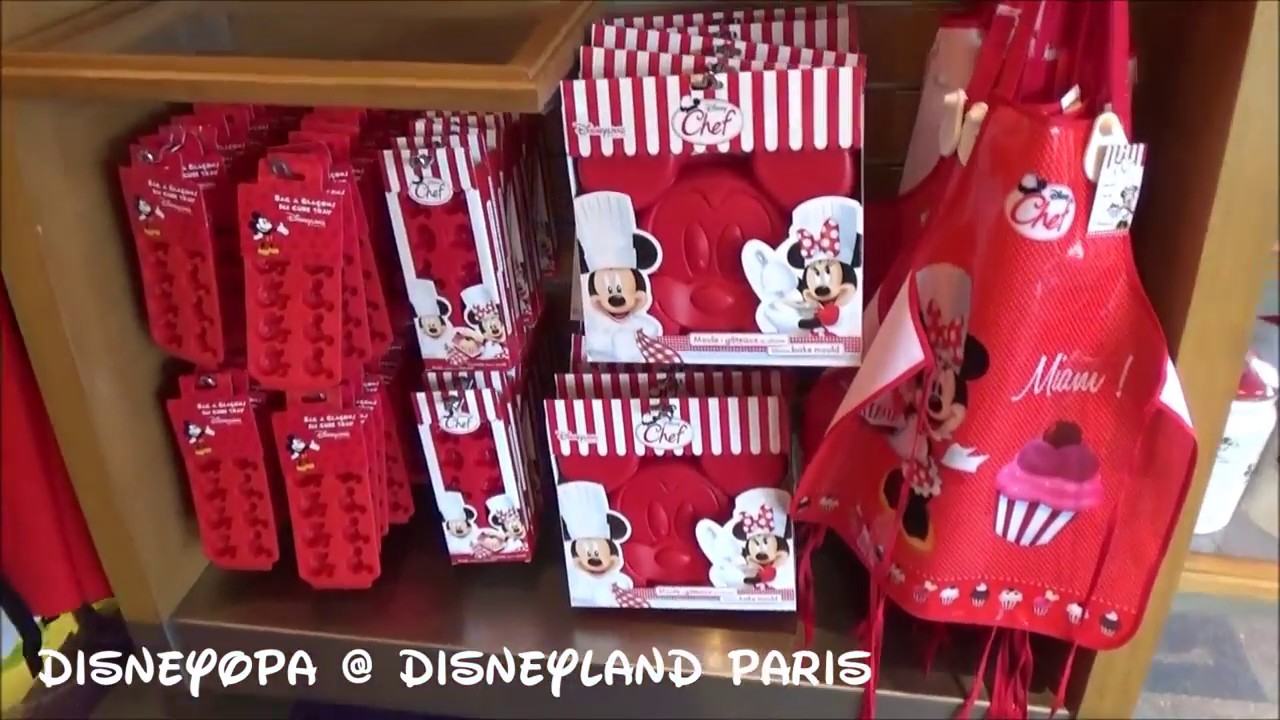 Disneyland Paris Disney Store Candy Corner Shop walkthrough 2017 DisneyOpa