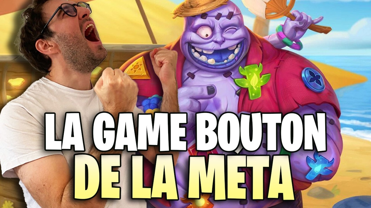 [BG] UNE GAME EXCEPTIONNELLE AVEC BOUTON SUR BATTLEGROUNDS