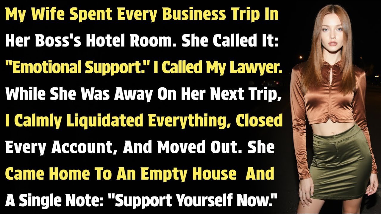 My Wife Spent Every Business Trip In Her Boss's Hotel Room. She Called It: 