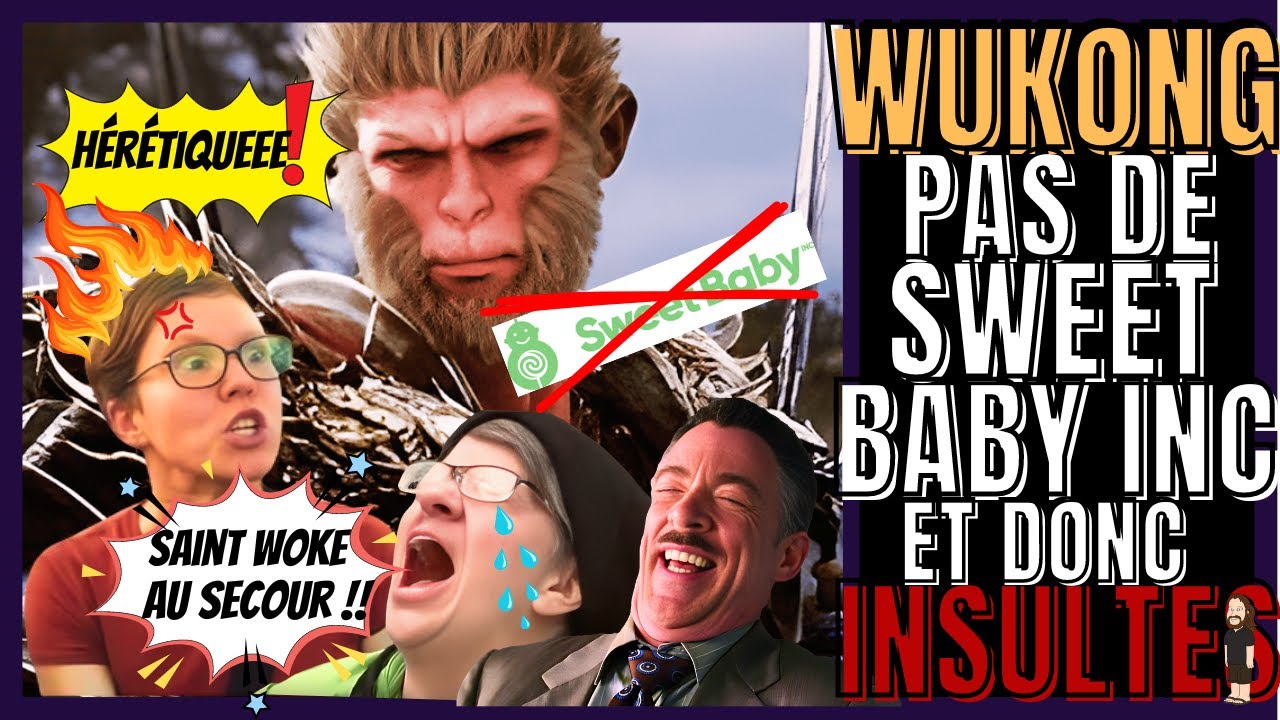 BLACK MYTH WUKONG(CHINA)JEUX VIDÉO:DEVS REFUSENT SWEET BABY INC WOKE