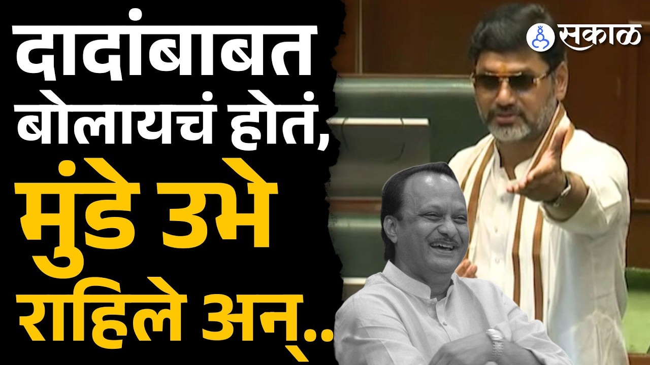 दादांबद्दल बोलायला मिळालं नाही, Dhananjay Munde केली मोठी मागणी | Ajit Pawar
