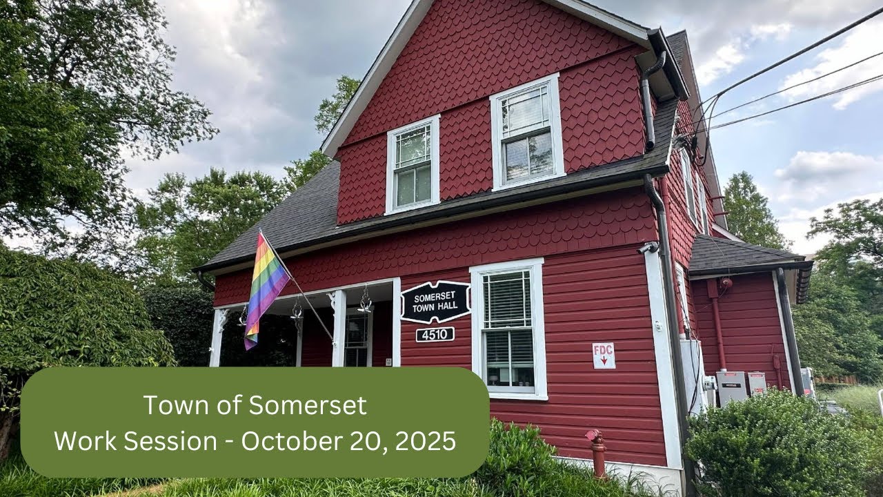 Monthly Work Session - October 2025