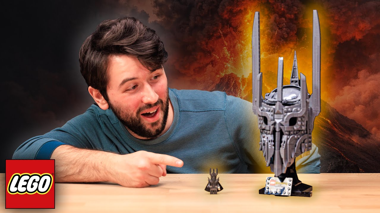 LEGO Lord of the Rings Sauron Helmet REVIEW | Set 11373