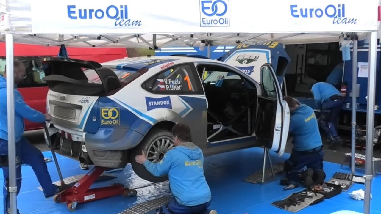 57. Rallye Šumava Klatovy 2023 Service zone