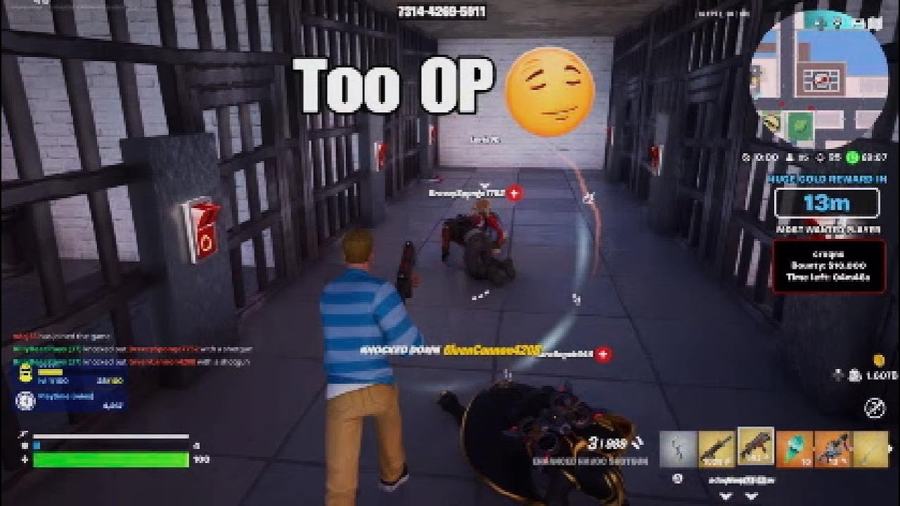 My NEW MAIN shotgun (Fortnite The Hood)
