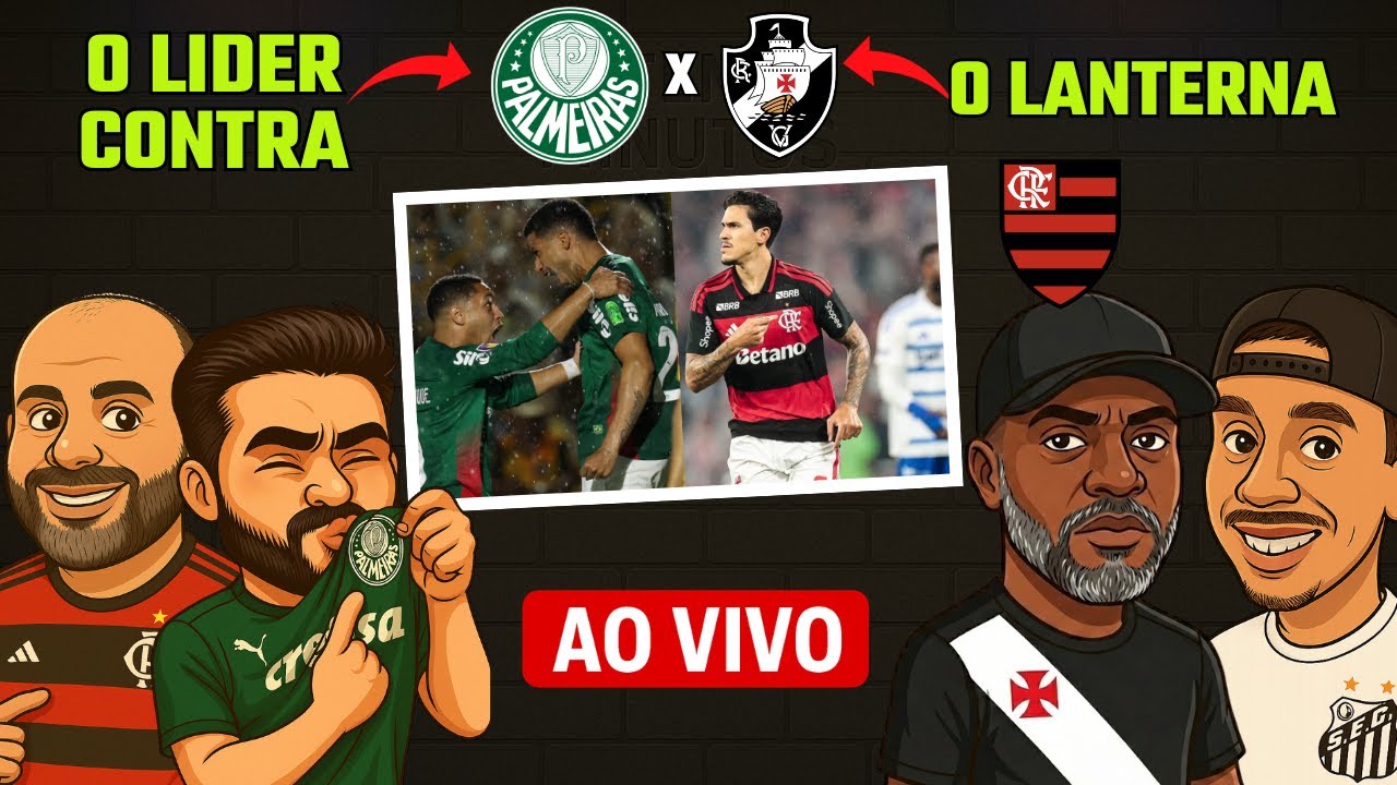 PEGA FOGO! PALMEIRAS DEFENDE A LIDERANÇA! O FLAMENGO CHEGOU? 80 MINUTOS - EP  073