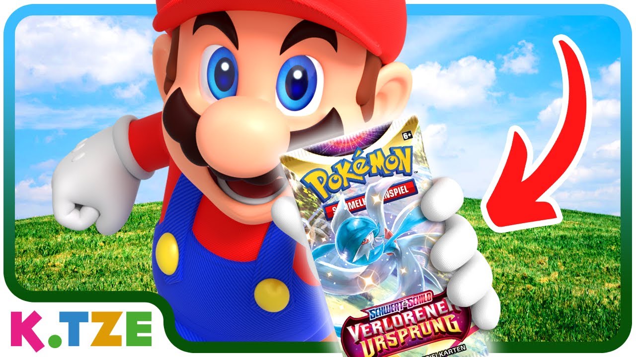 Mario's PULLING POKEMON Cards 😍⭐️ Odyssey Story