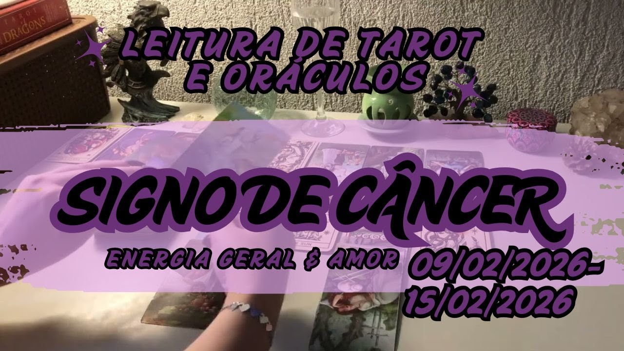 🌙CÂNCER☀️Uma semana para transmutar energias. Alguém aguarda a poeira baixar para conversar.