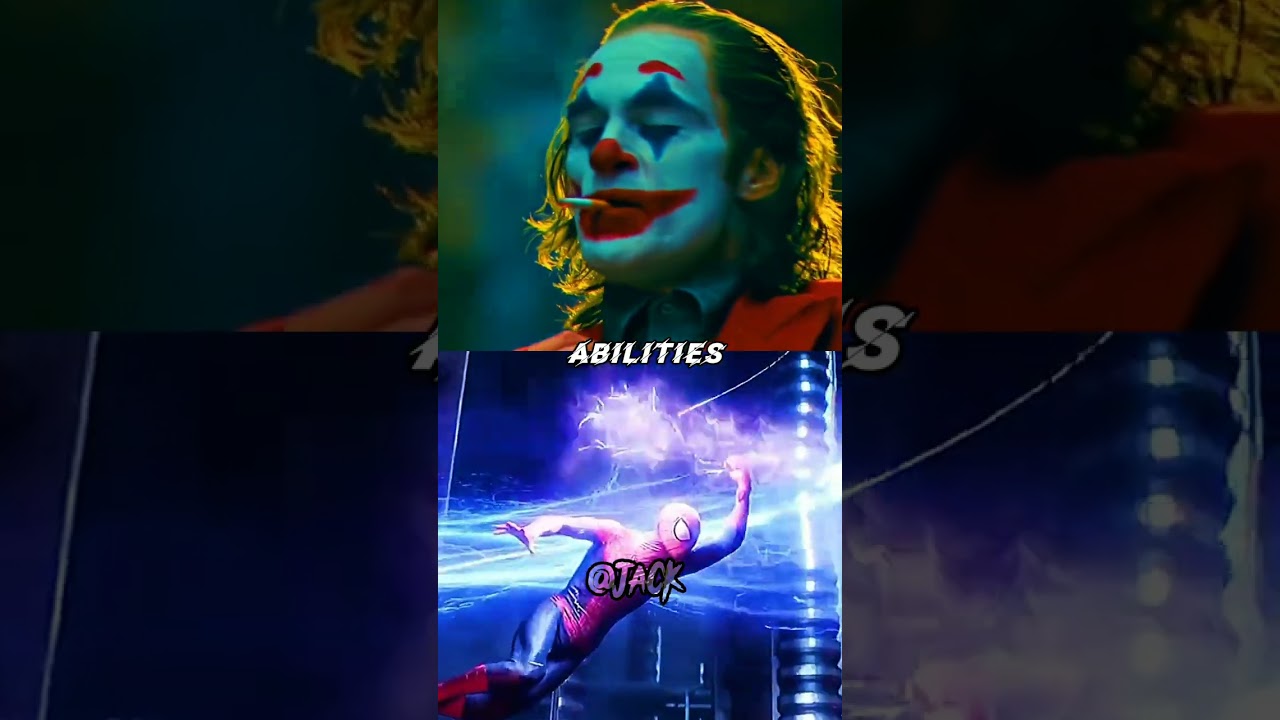 Joker vs Spiderman🔥| 🗿#shorts